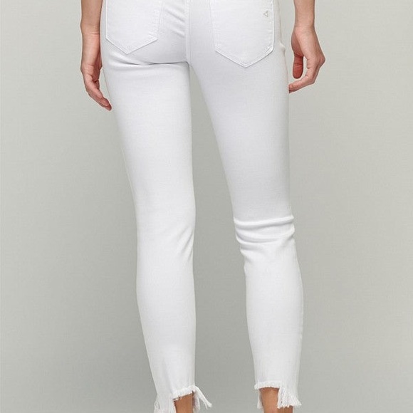 Hidden WHITE DISTRESSED SKINNY, worn Twice, Size 24 - Picture 4 of 4